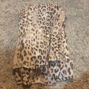 Cheetah Print Scarf
